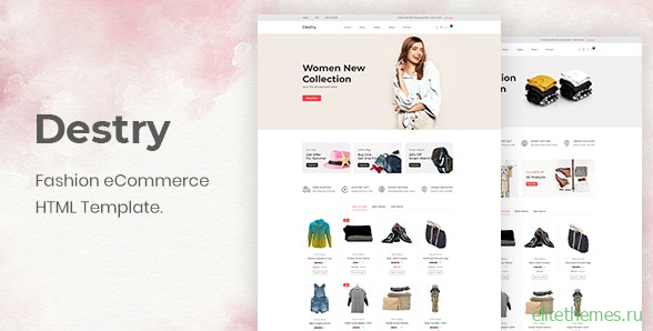 Destry v1.0 - Fashion eCommerce HTML Template