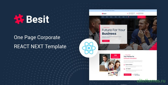 Besit v1.0 - React Next Corporate Page Template