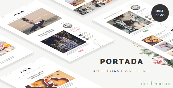 Portada v1.8 - Elegant Blog Blogging WordPress Theme