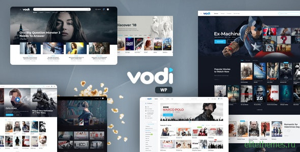 Vodi v1.2.4 - Video WordPress Theme for Movies & TV Shows