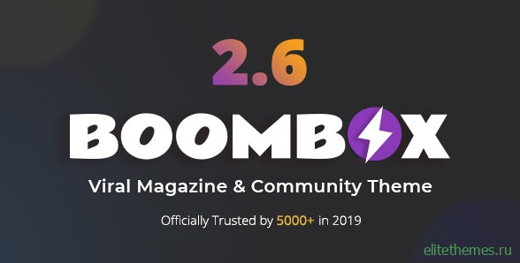 BoomBox v2.7.3 - Viral Magazine WordPress Theme