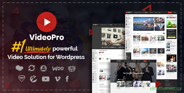 VideoPro v2.3.7.3 - Video WordPress Theme