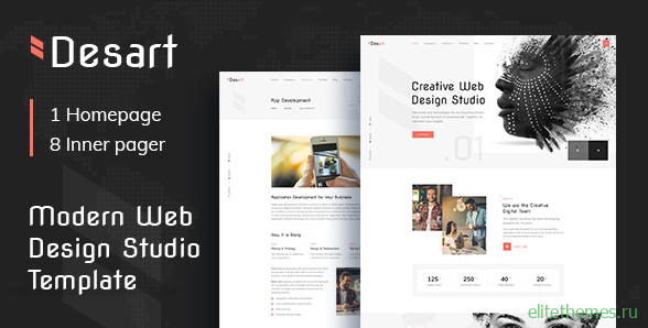 Desart v1.0 - Creative Web Design Studio HTML Template