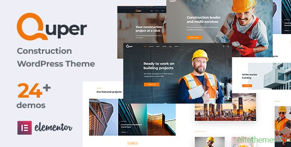 Quper v1.5 - Construction and Architecture WordPress Theme