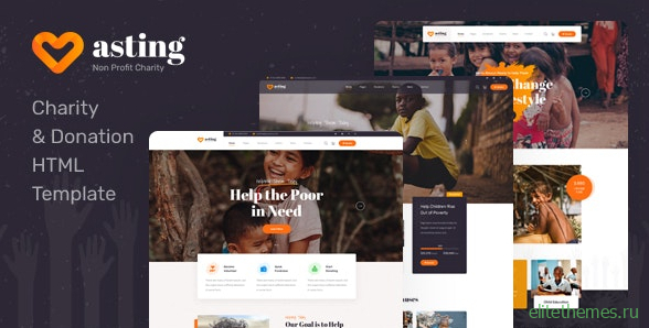 Asting v1.0 - Charity & Donation HTML Template