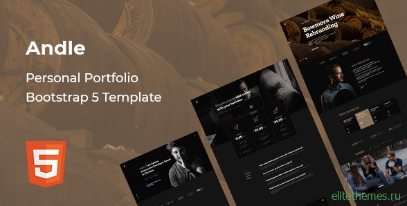 Andle v1.0 - Personal Portfolio Bootstrap 5 Template
