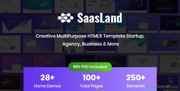 SaasLand v1.0 - Creative HTML5 Template for Saas, Startup & Agency