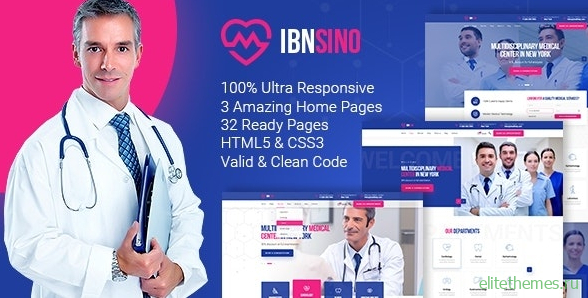 IBNSINO v1.0 - Medical Center HTML Template