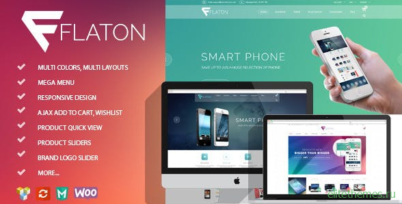 Flaton v1.6.4 - WooCommerce Responsive Digital Theme