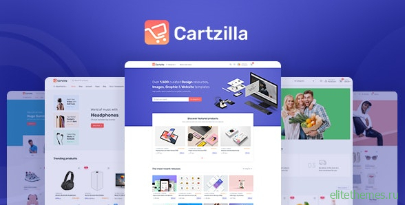 Cartzilla v1.0.9 - Digital Marketplace & Grocery Store WordPress Theme