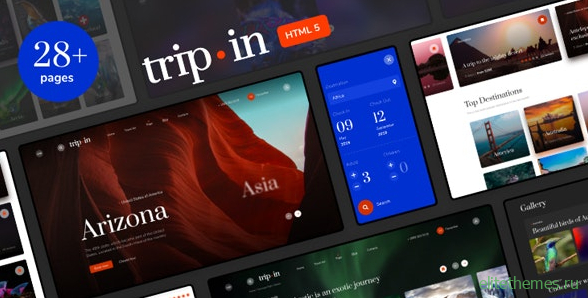 Tripin v1.0 - Tour & Travel Agency Template