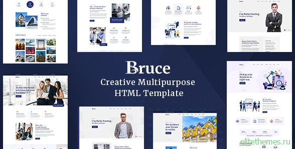 Bruce v1.0.2 - Creative Multipurpose HTML Template
