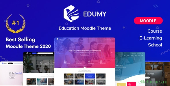 Edumy v2.2.1 - Premium Moodle LMS Theme