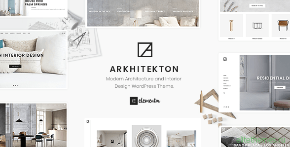 Arkhitekton v1.2.5 - Modern Architecture and Interior Design WordPress Theme