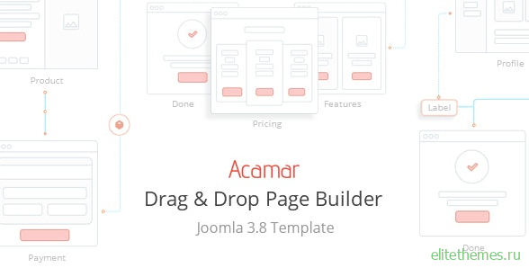 Acamar v1.0.2 - Tiled Layout and Clean Design Responsive Joomla Template