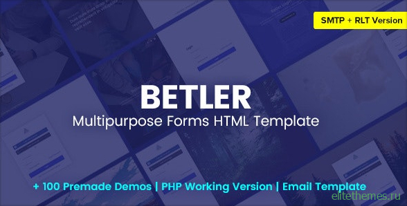Betler v1.0 - Multipurpose Forms HTML Template