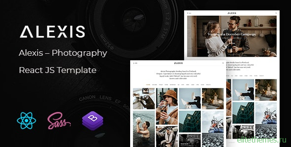 Alexis v1.0 - Photography React JS Template