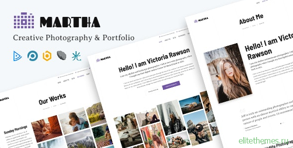 Martha v1.0 - Creative Portfolio Joomla Template