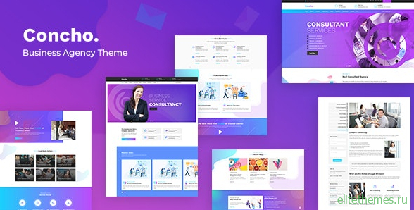 Concho v1.8 – HR, Consulting Services WordPress Theme