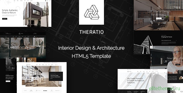 Theratio v1.0 – Interior Design & Architecture HTML5 Template